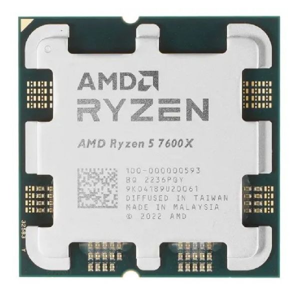 Процессор AMD Ryzen 5 7600X 4.7 ГГц и 5.3 ГГц в режиме Turbo ГГц OEM