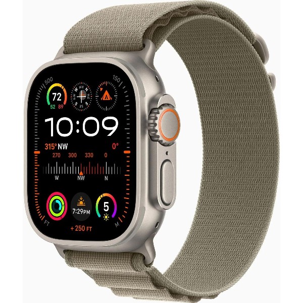Умные часы Apple Watch Ultra 2 A2986 49 мм титан/оливковый [mrf03lw/a]